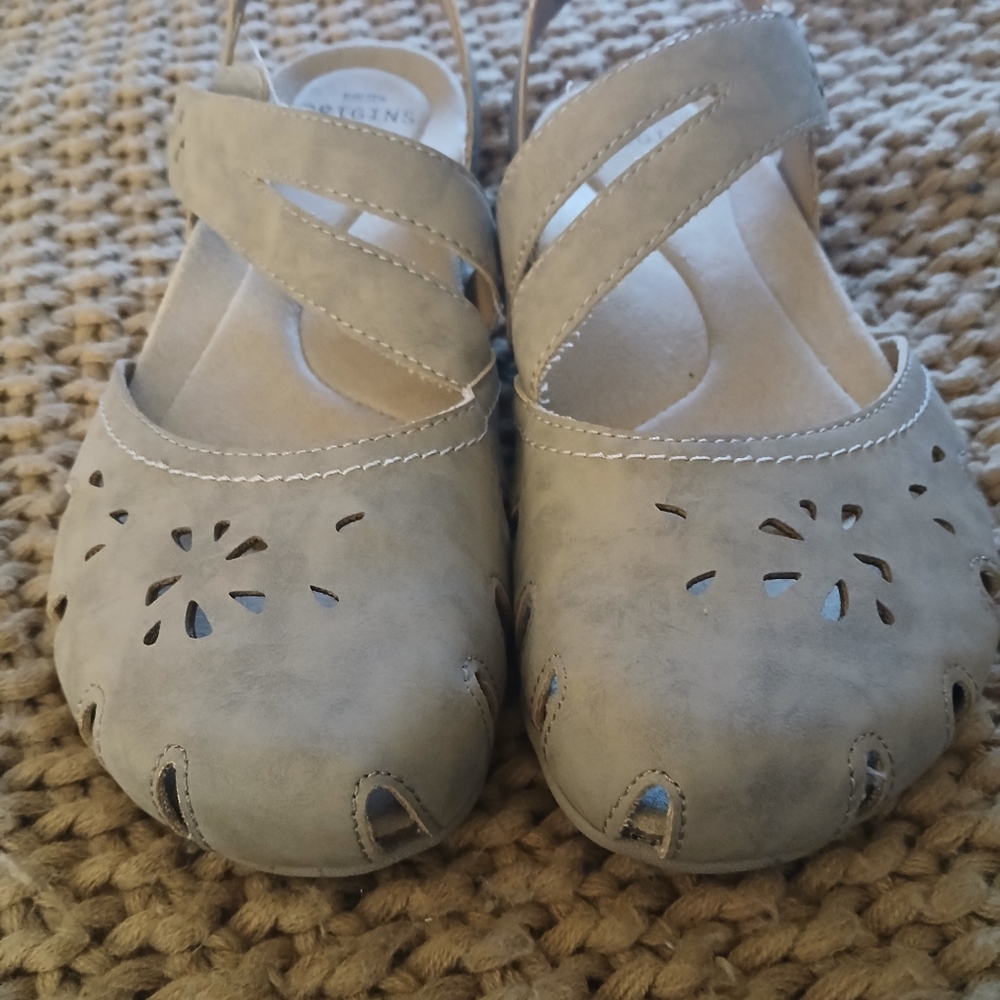 Earth Origins Bosk Brenda Coco Sandal S9ze 10 - Picture 3 of 7